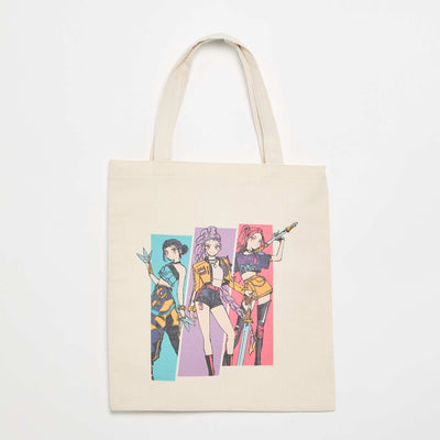 Tote Bag 'Demon Hunters' WHITE