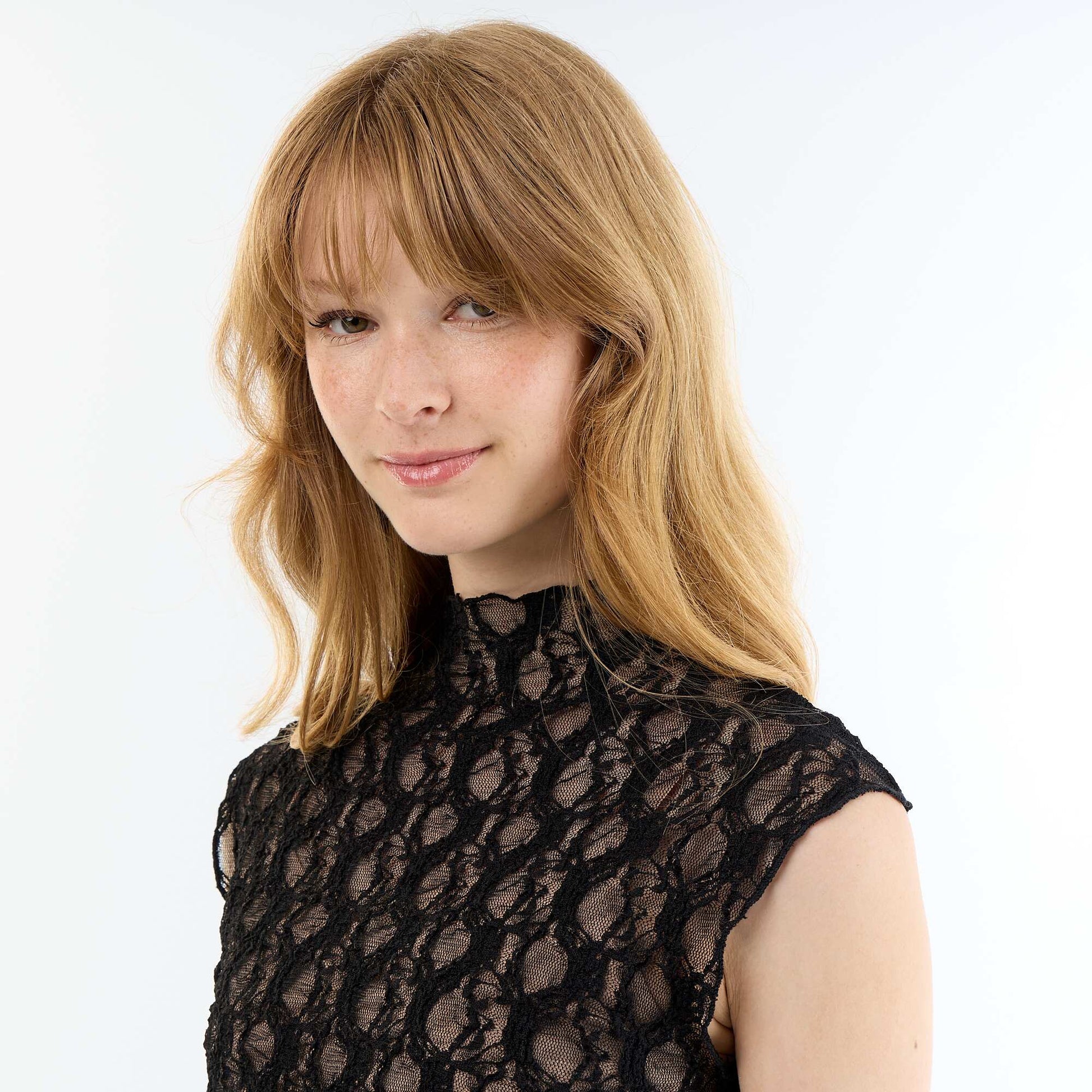 Lace Camisole BLACK