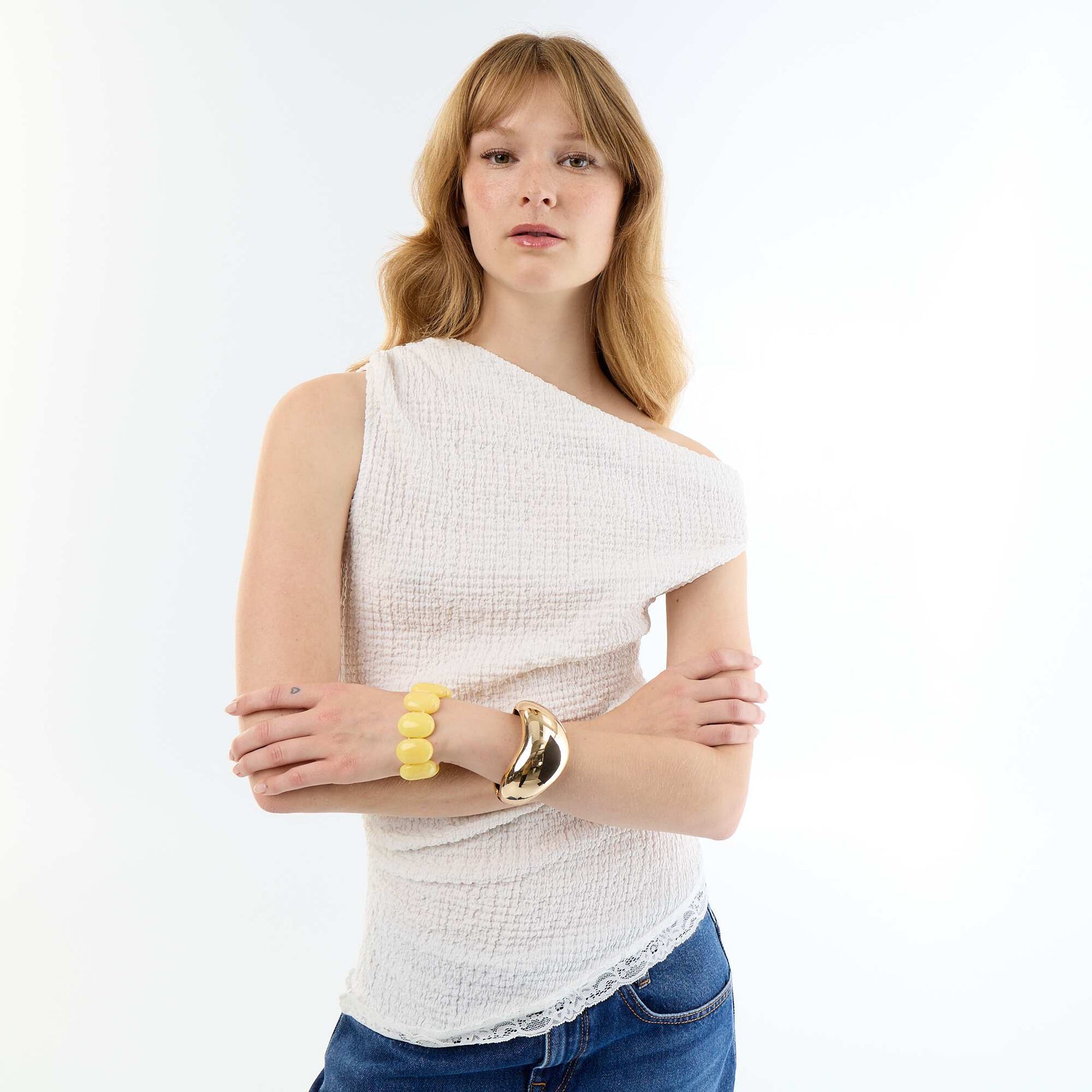 Racerback Tank Top WHITE