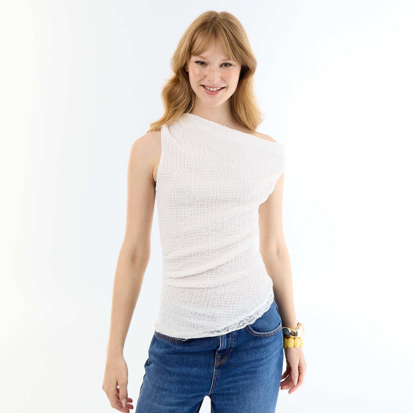 Racerback Tank Top WHITE