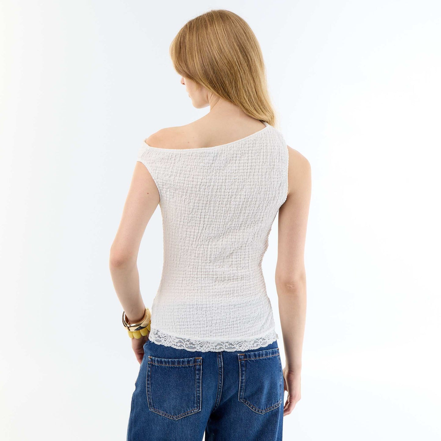 Racerback Tank Top WHITE