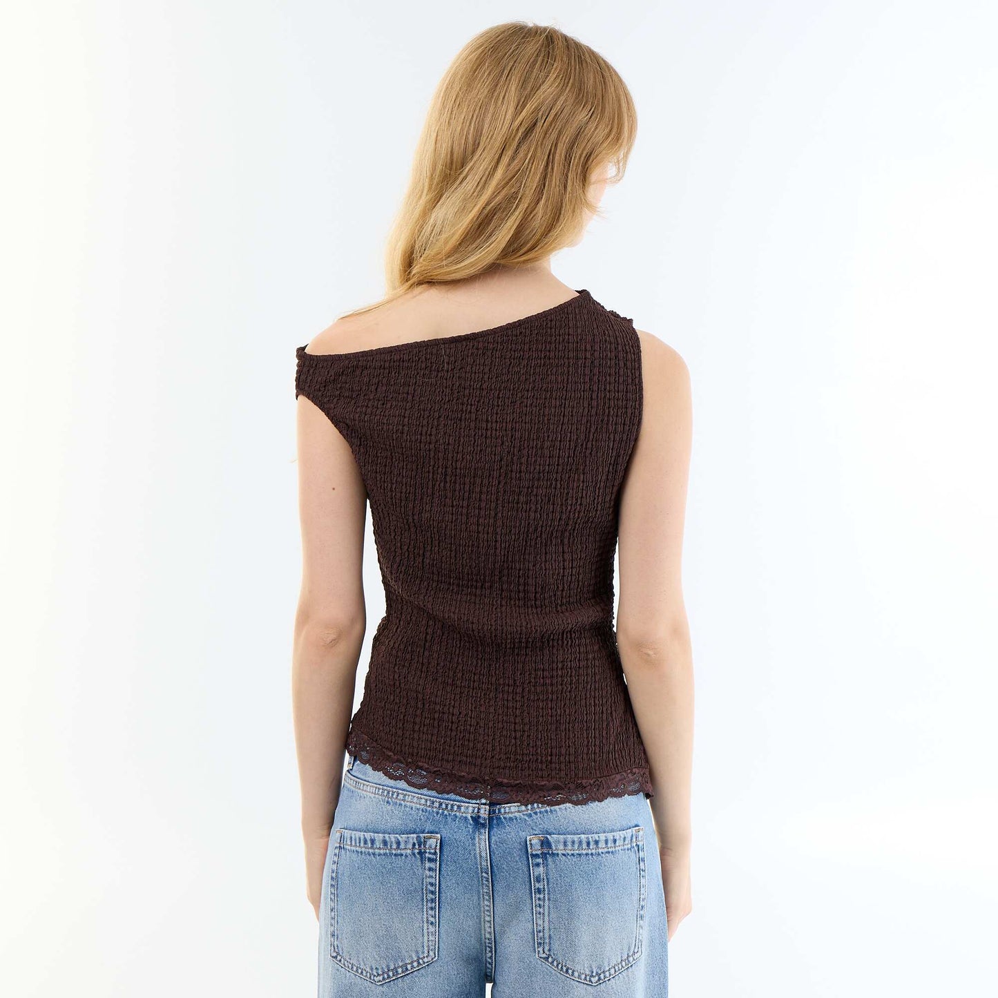 Racerback Tank Top BROWN