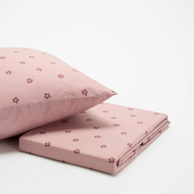 Single Bedding Set - Duvet Cover + Pillowcase - KIABI Home PINK