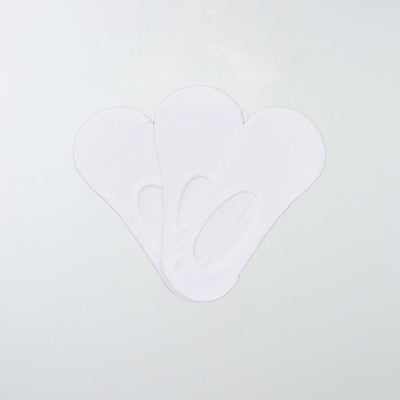 Pack of 3 pairs of trainer socks WHITE