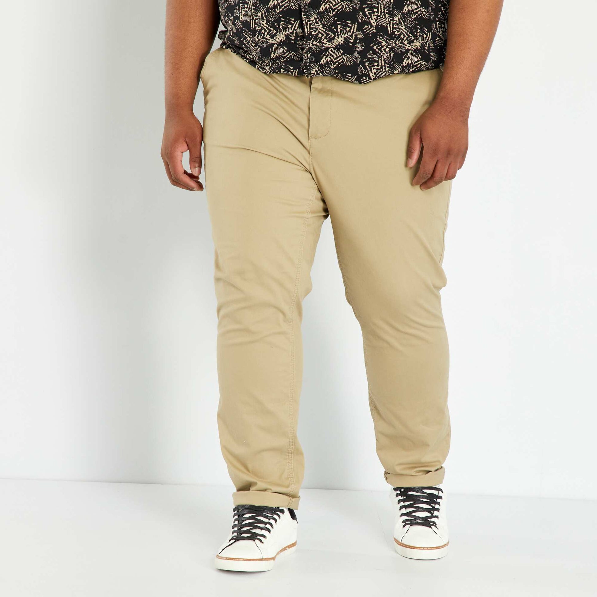 Slim Chinos - L32 BEIGE