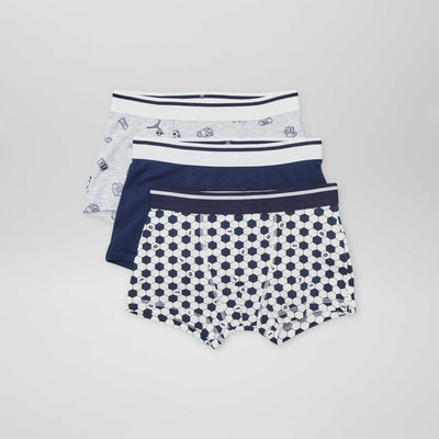 Pack of 3 pairs of boxer shorts GREY