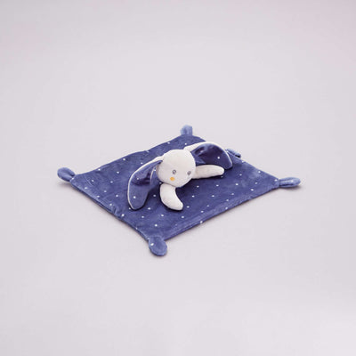 Velour comforter BLUE