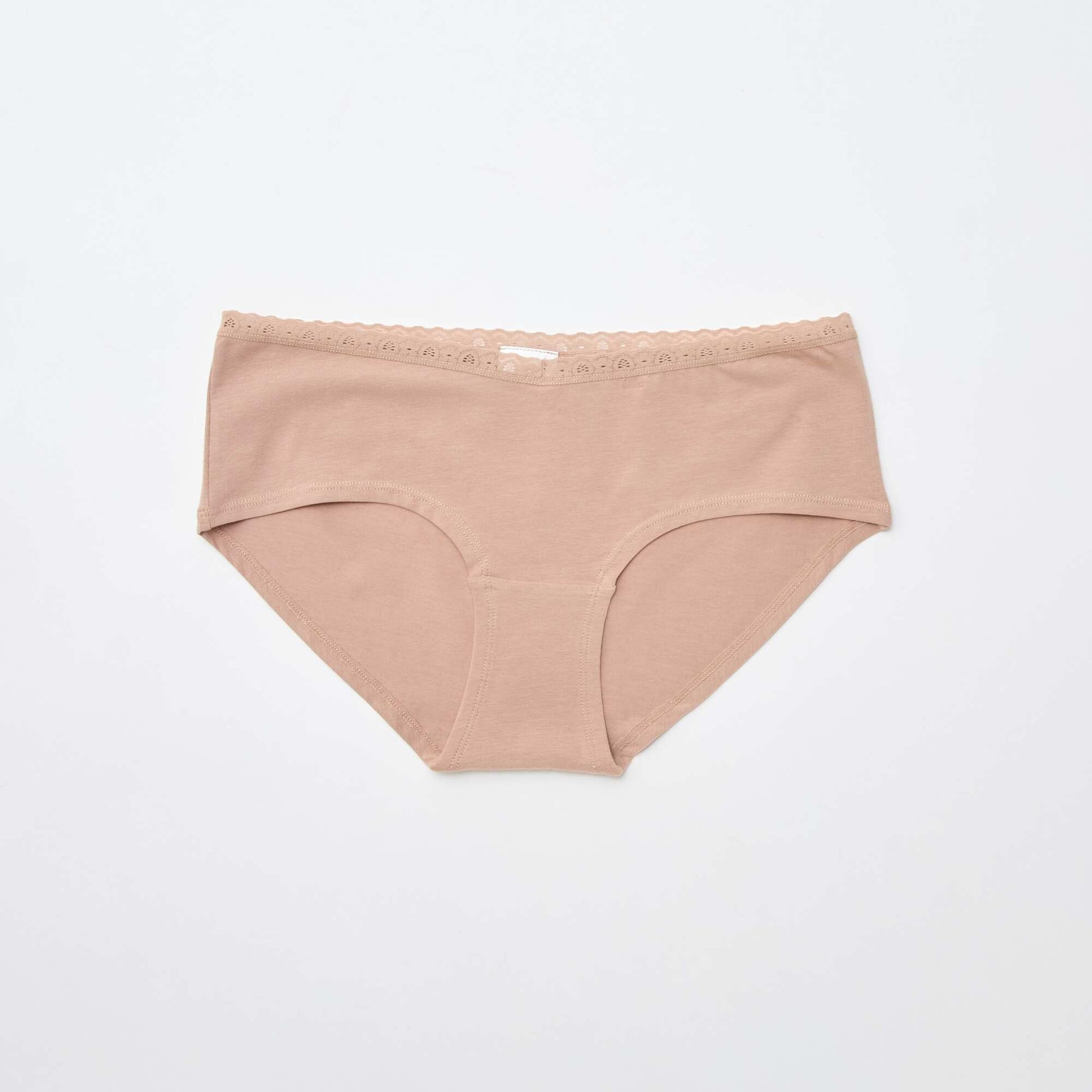 Pack of 3 maternity boy shorts BROWN