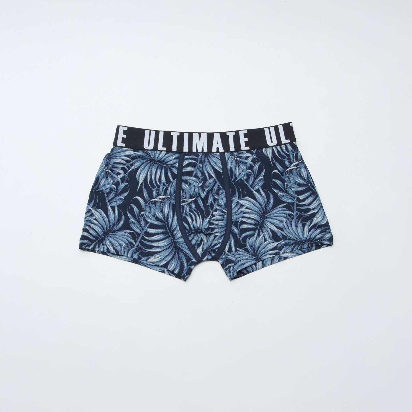 Pack of 3 patterned boxer shorts BLUE