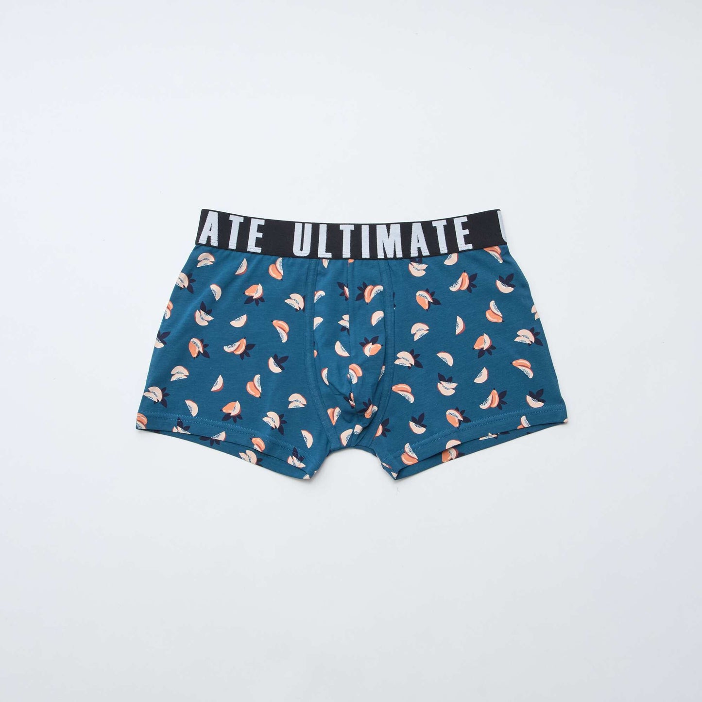 Pack of 3 patterned boxer shorts BLUE