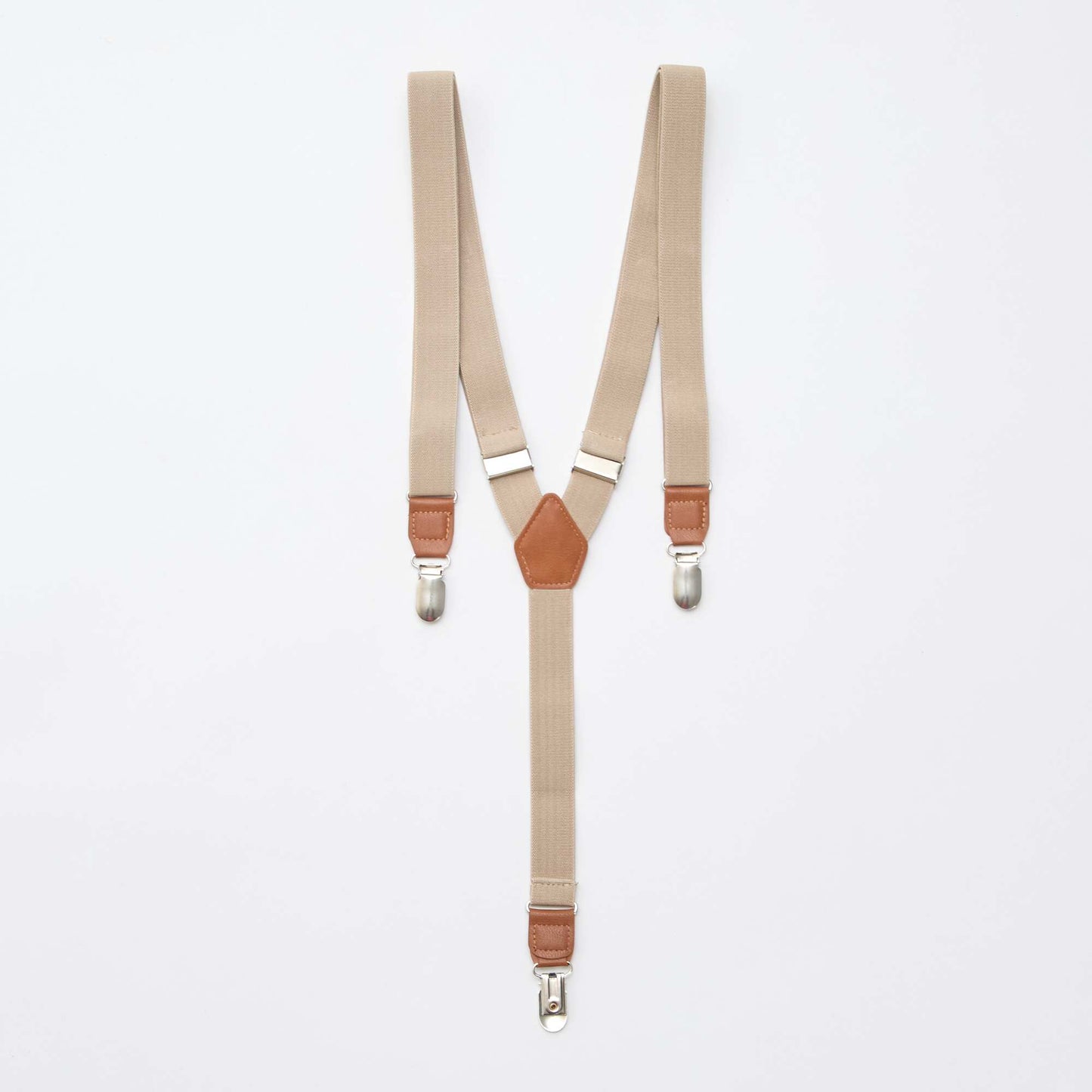 Block colour braces BEIGE