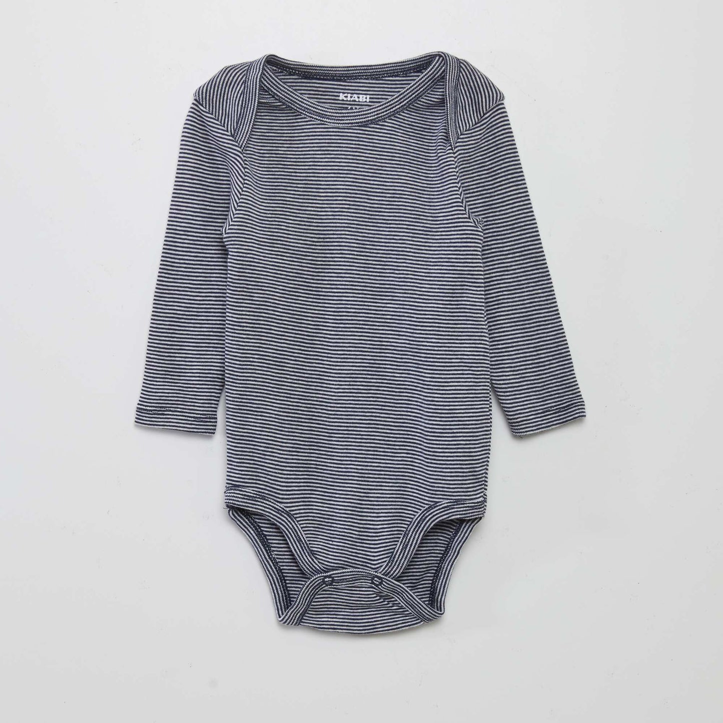 3-Pack Long-Sleeve Bodysuits GREY