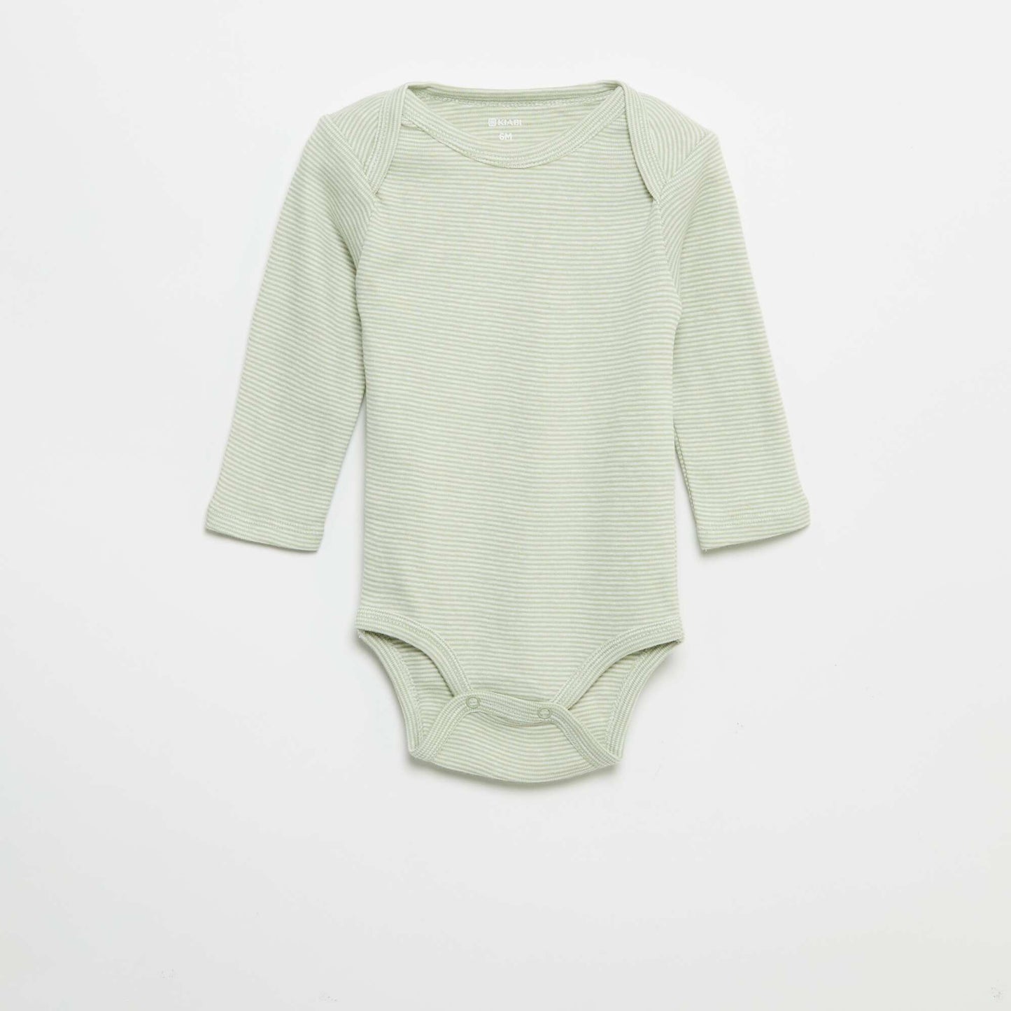 Pack of 3 long-sleeved bodies BLUE