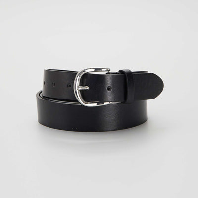 Basic faux leather belt