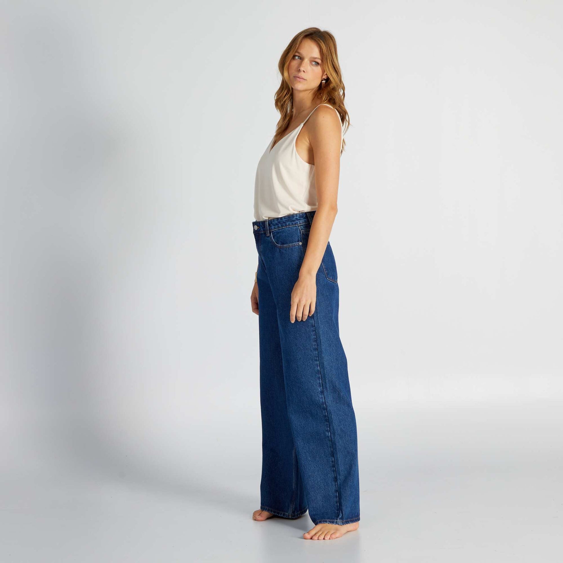 Wide-leg jeans - 30L BLUE