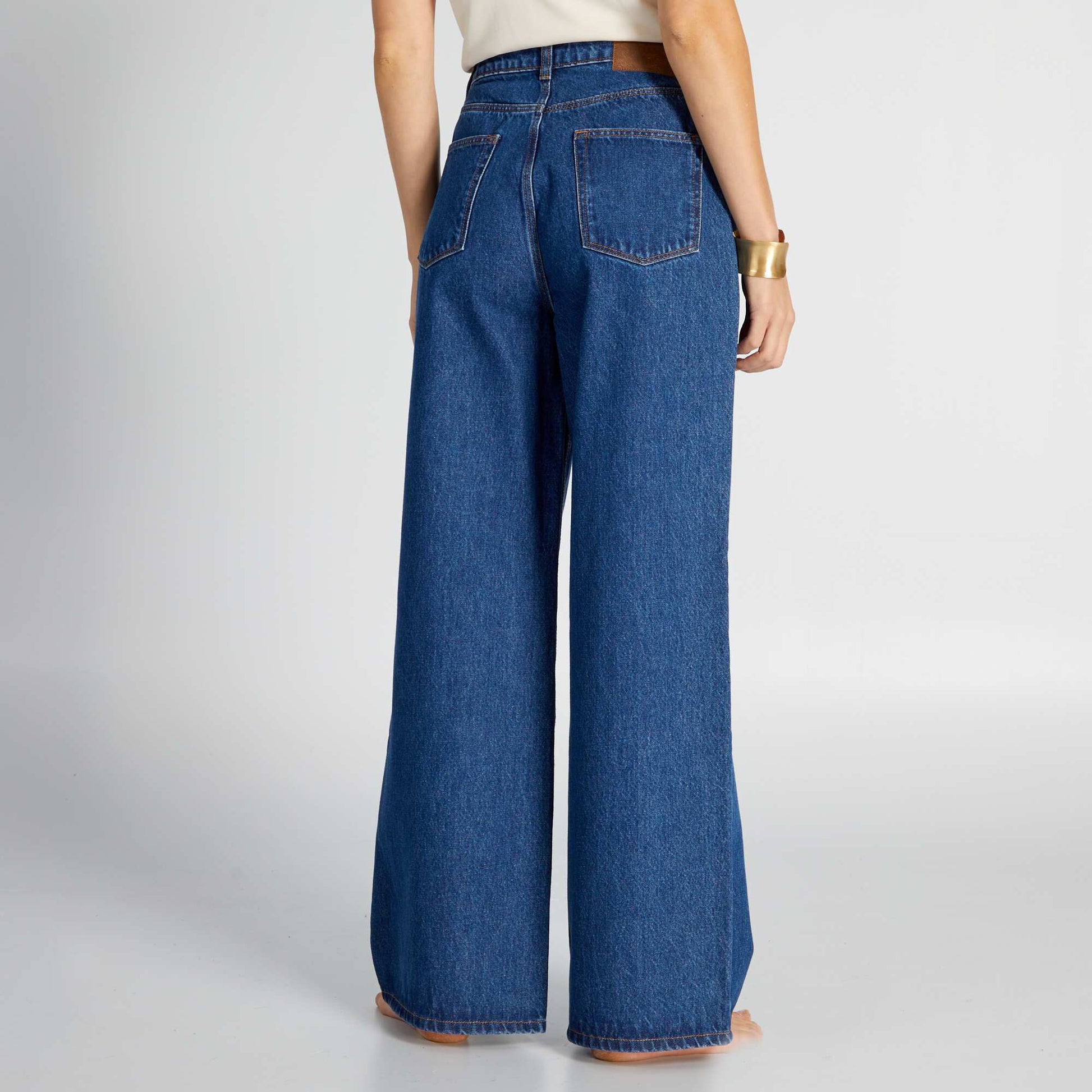 Wide-leg jeans - 30L BLUE