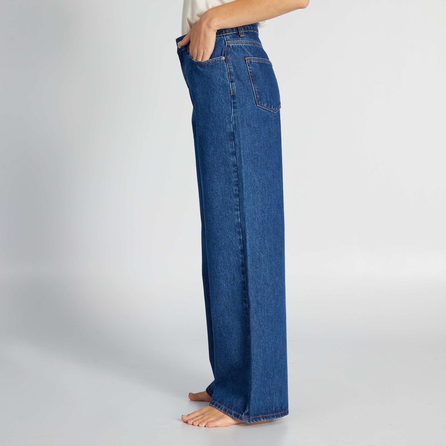 Wide-leg jeans - 30L BLUE