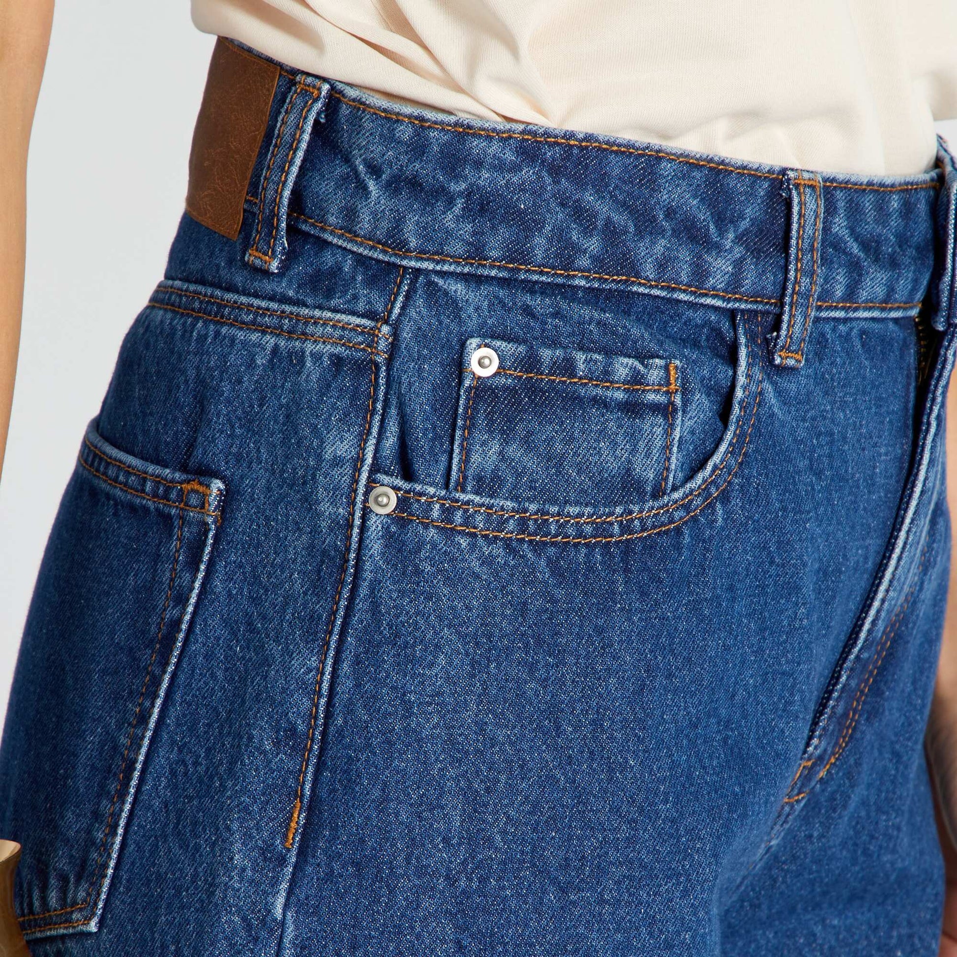 Wide-leg jeans - 30L BLUE