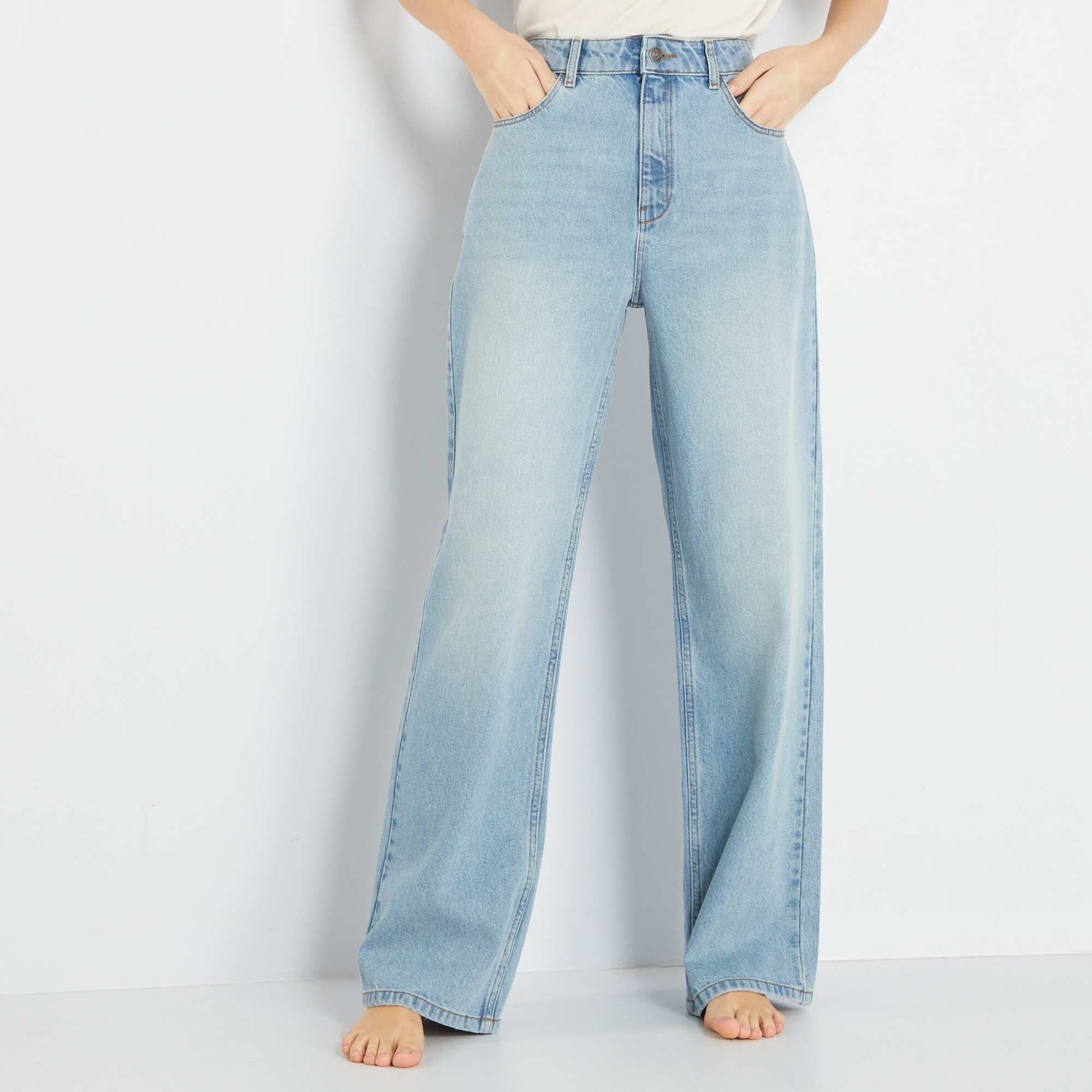 Wide-leg jeans - 30L BLUE
