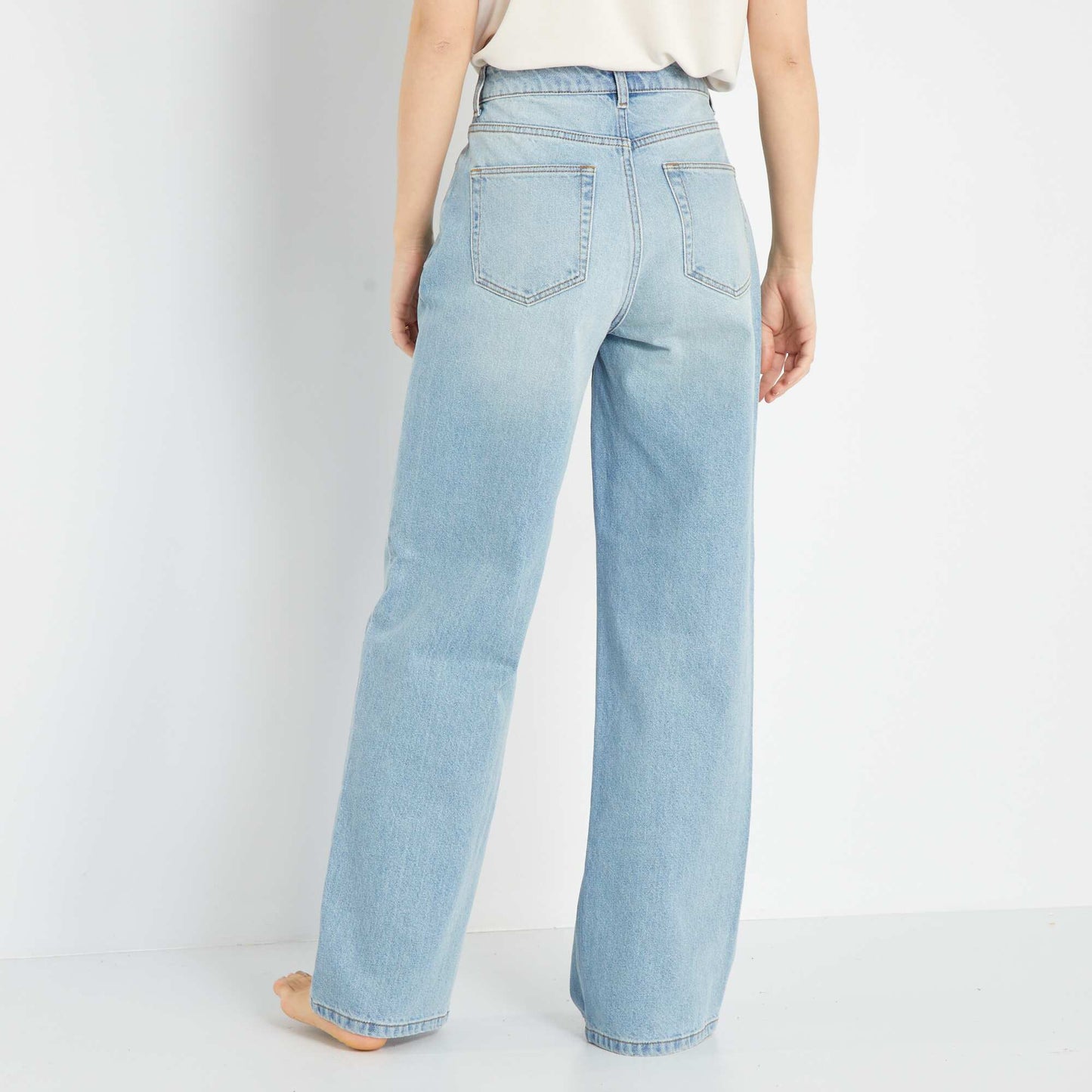 Wide-leg jeans - 30L BLUE