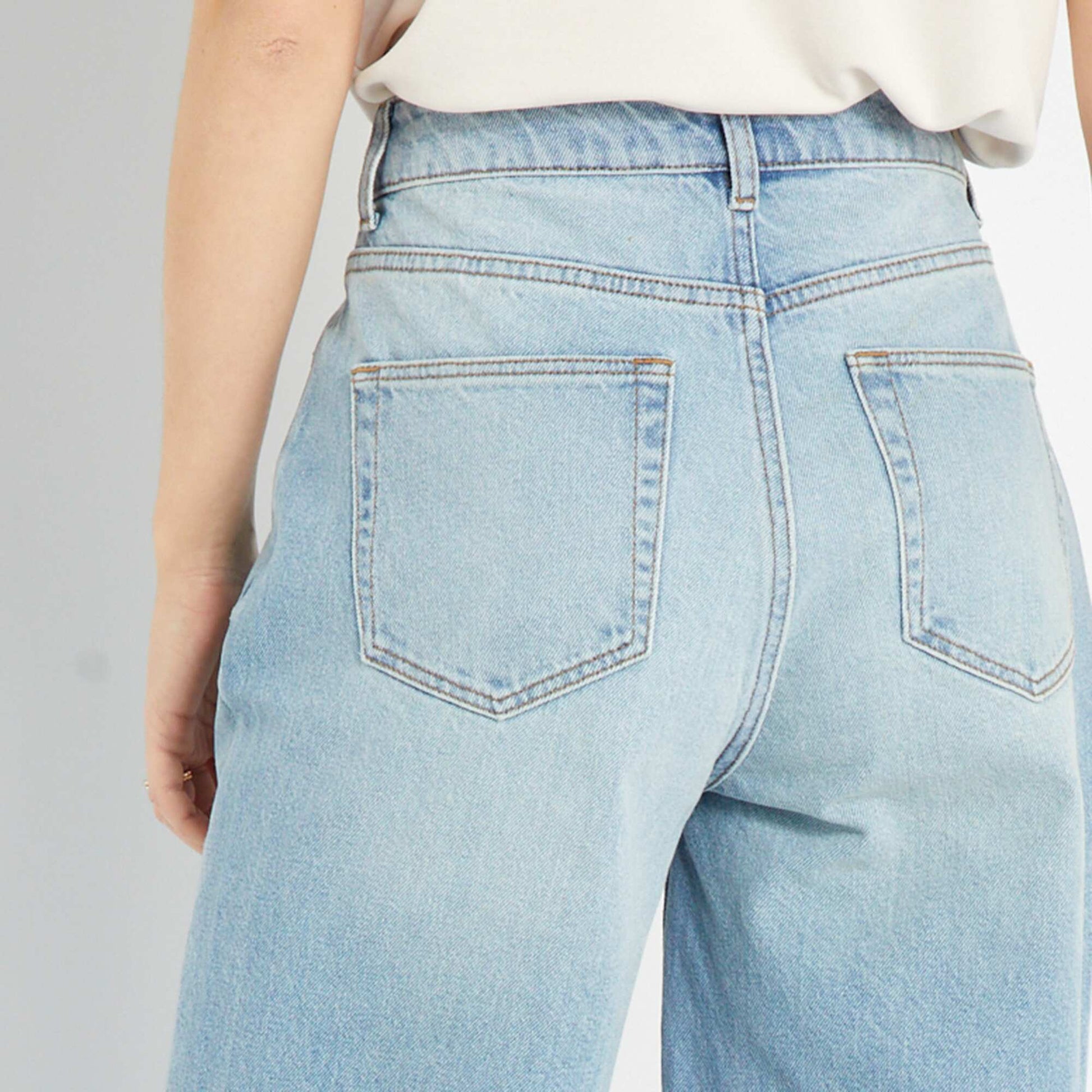 Wide-leg jeans - 30L BLUE