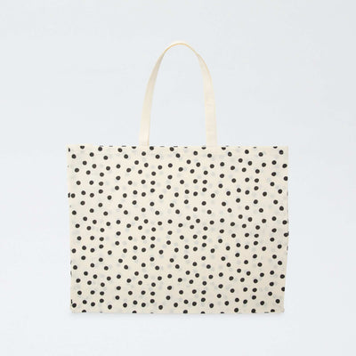 XXL canvas tote bag WHITE